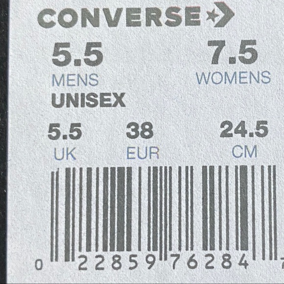 NWTConverse Color Vintage Canvas Chuck 70 High Top - Picture 6 of 10